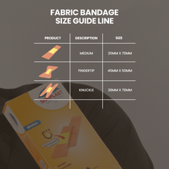 Saniplast Fabric Fingertip (20 Strips)