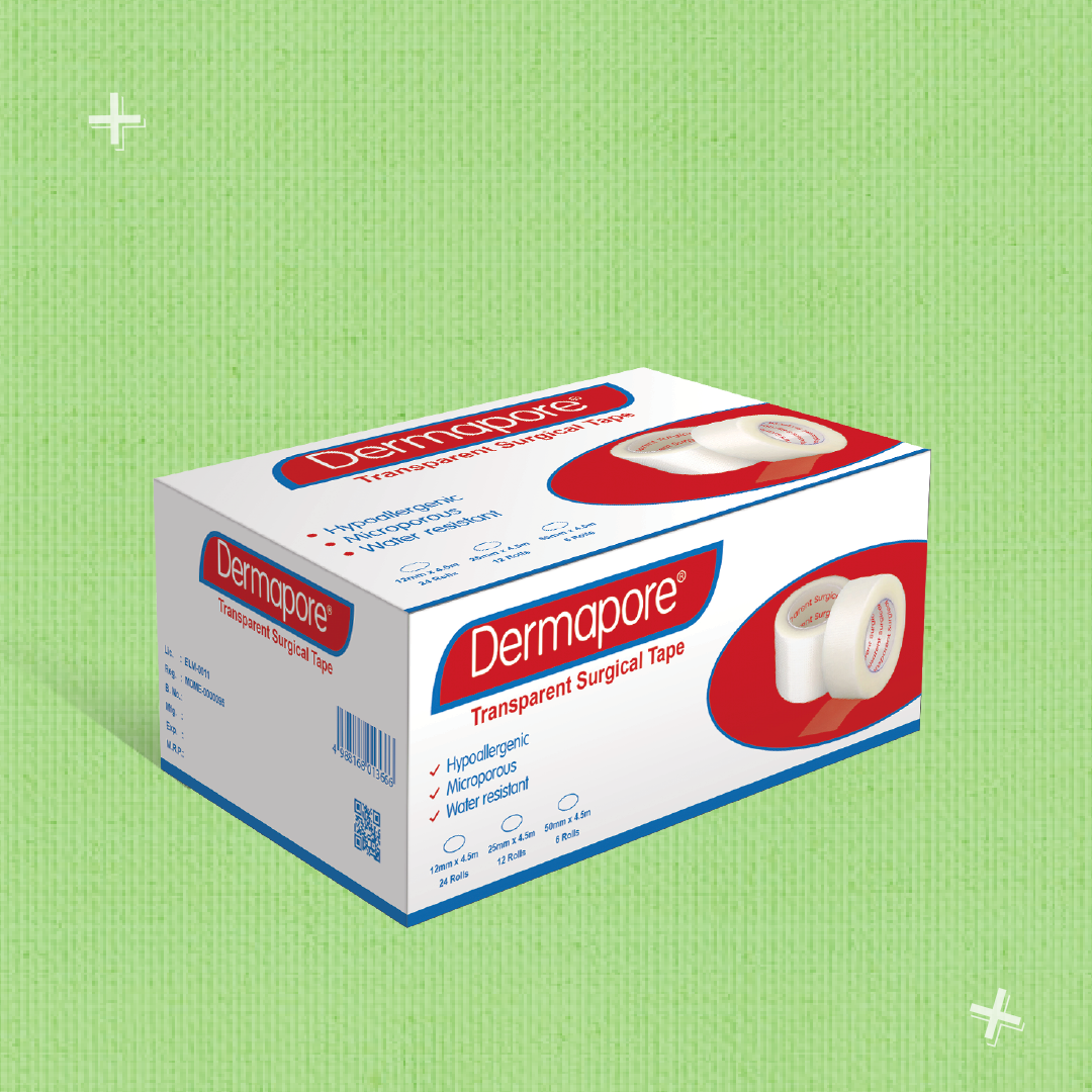 Dermapore Transparent Surgical Tape (50mm x 4.5m)