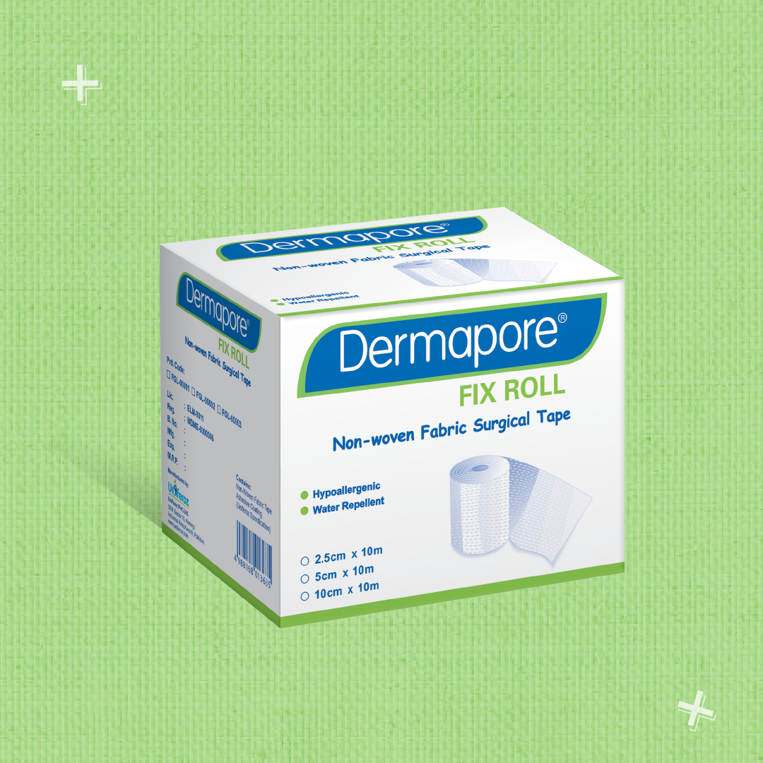 Dermapore Surgical Fix Roll (2.5cm x 10m)