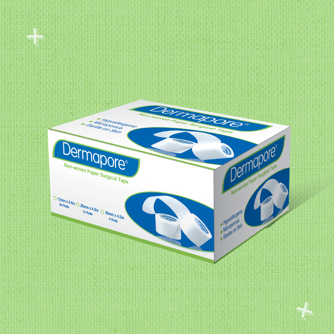 Dermapore Paper Surgical Tape (75mm x 4.5m)