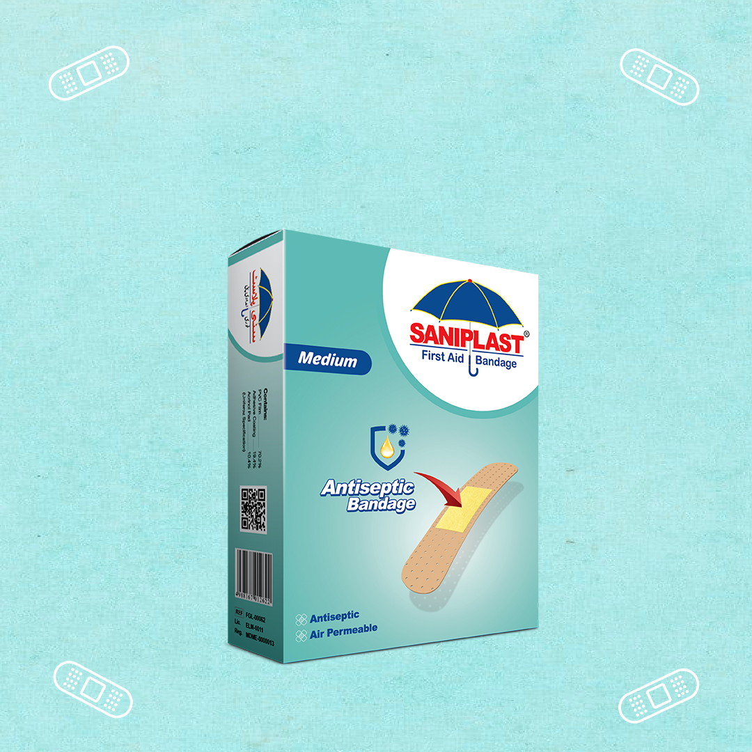 Saniplast Medium Bandages (20 Strips)
